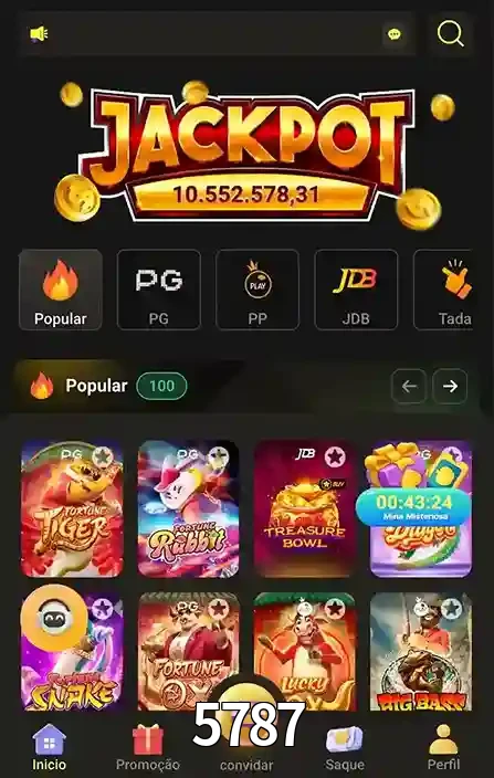Promoções Especiais no 5787 App